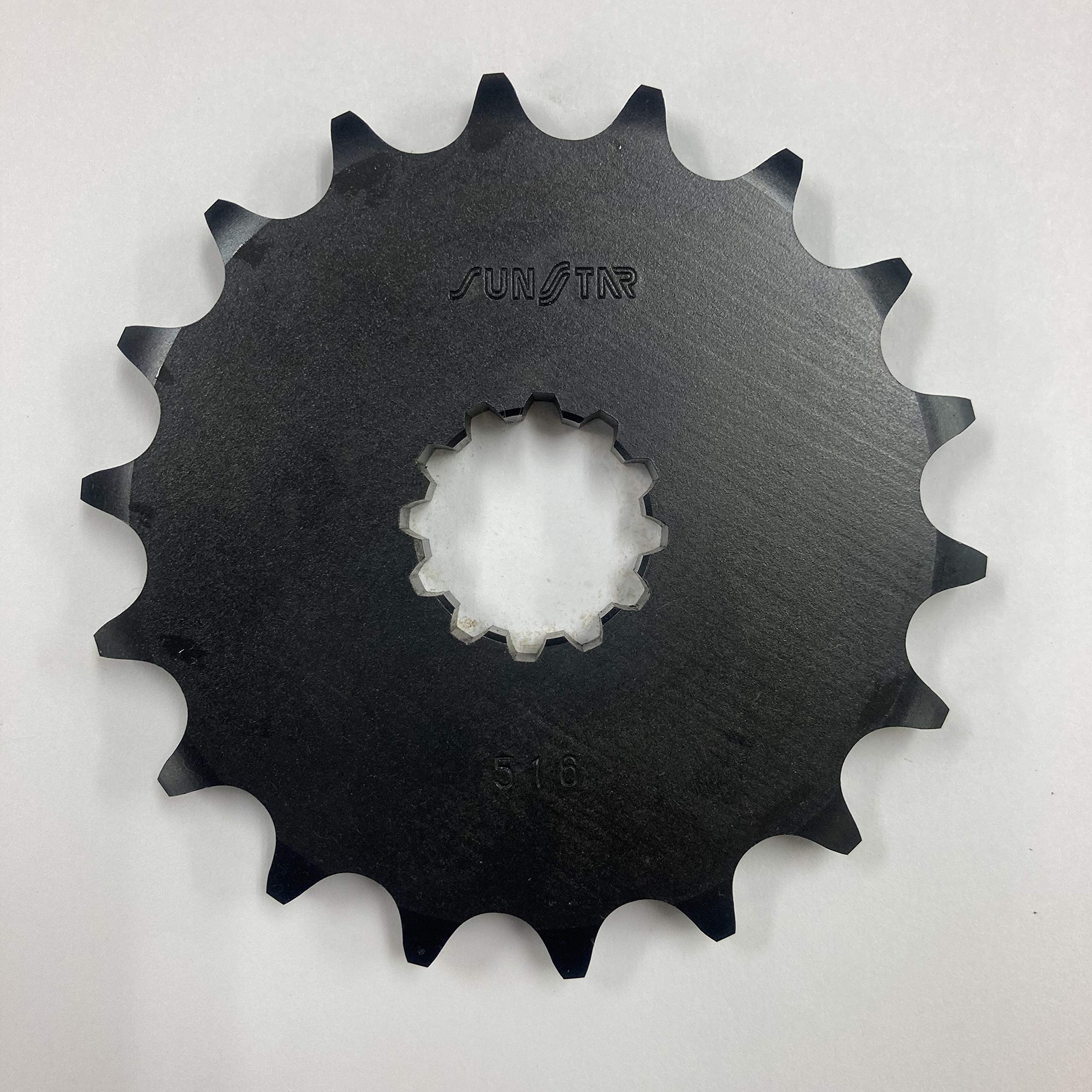 tさん専用 SUNSTAR 530-18T GPZ900/750R 516-18 Front Sprocket : Amazon.sg